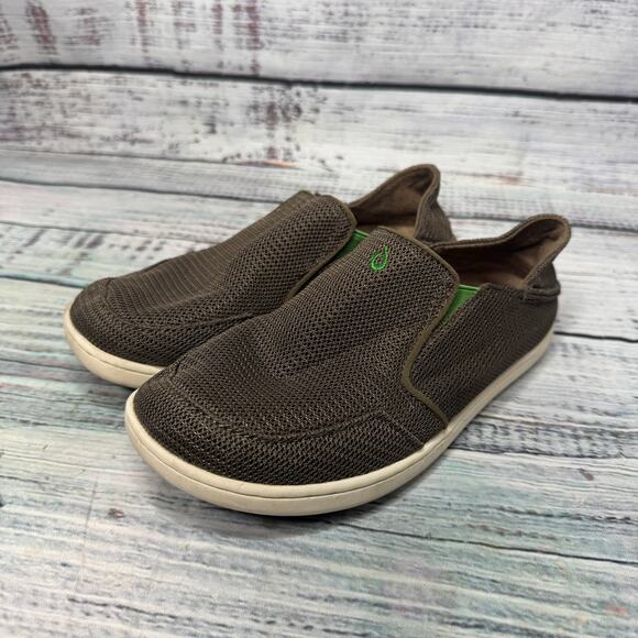 Olukai Nohea Mesh Boys Kids Slip-On Shoe Size 2 - Picture 1 of 4